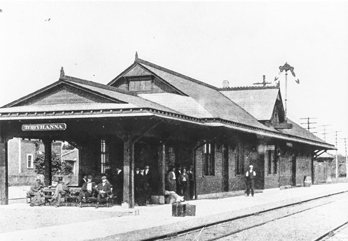 Tobyhanna Train Station, circa 1910